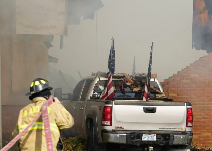 Fatal shooting, fire at Michigan church